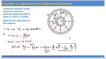 Capacitors - Spherical Capacitors