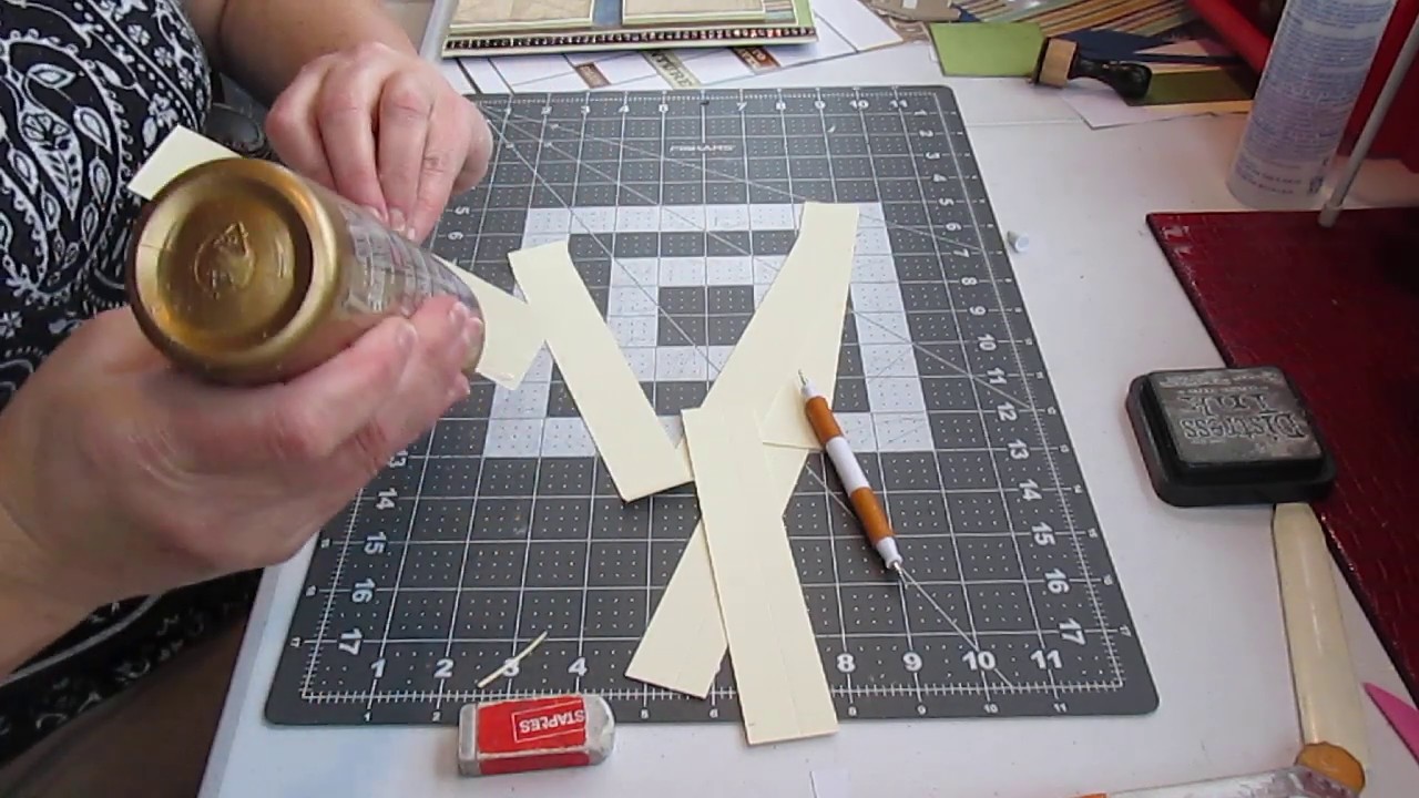 (francais) scrapbooking: Tuto #6/6 Album 