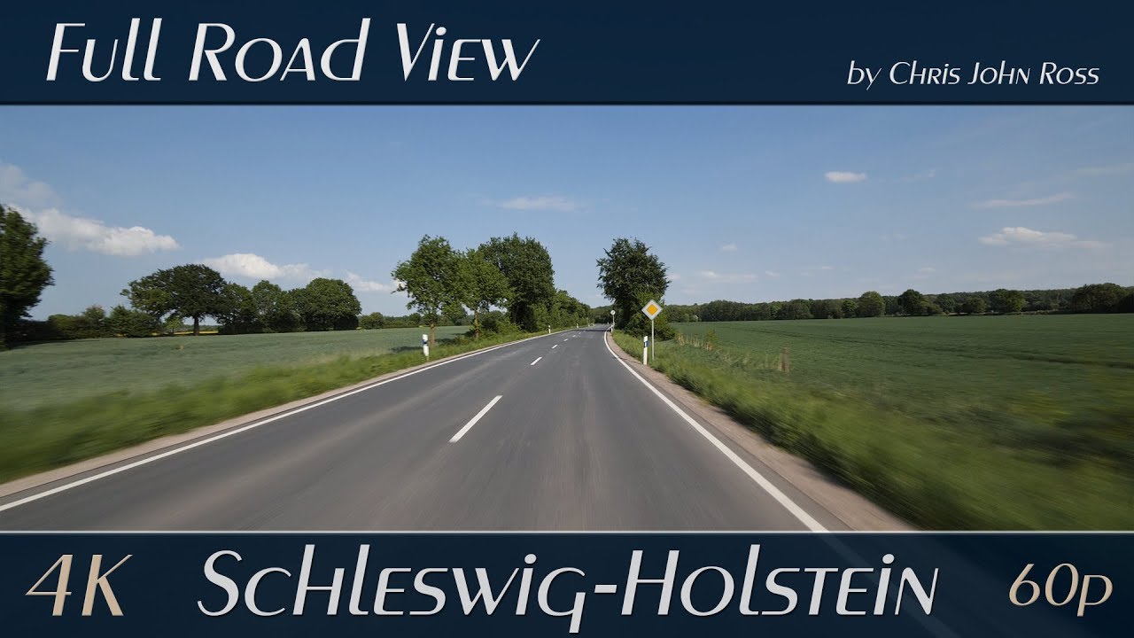 Schleswig-Holstein, Germany: Kreis Stormarn, Hammoor - 4K (UHD/2160p/60p)