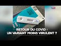 Retour Du Covid Un Variant Moins Virulent TF1 INFO mp3