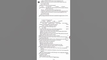 class 9 1st unit test English Question paper seba 2025 | ASSEB |Seba question paper class 9 English