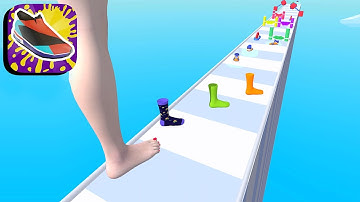 Sneaker Run Gameplay 👦🕺👟 All Levels 3-4