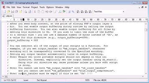 Beginner PHP Tutorial   7   The php ini File Computer tips and triks pro