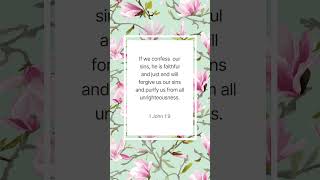 1 John 1:9 (1Yuhanna 1:9)  #englishbible  #kutsalkitap #incil