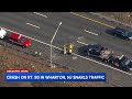 2-car crash in Wharton, NJ snarls traffic