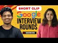 Short Clip, Google Interview Rounds