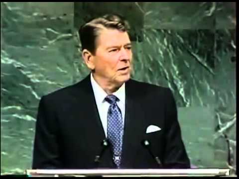 Ronald Reagan United Nations Speech Referencing 