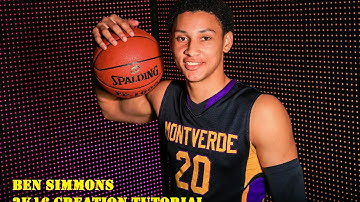 NBA2k16 Ben Simmons Creation Tutorial