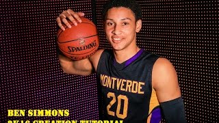 NBA2k16 Ben Simmons Creation Tutorial