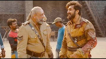 Shamshera - Exclusive Fight scenes making (BTS Stunt Clip) Movie Shooting