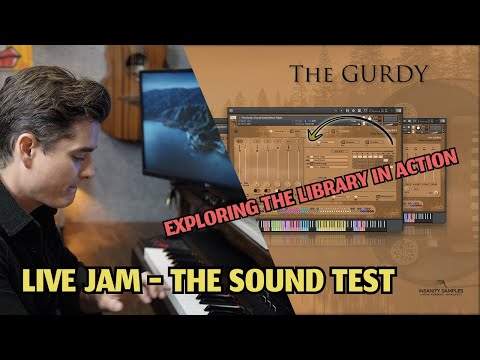 The GURDY - Live Jam with a Kontakt Hurdy Gurdy