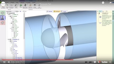 CFturbo Aerodynamic Design of an Axial Low-Pressure Fan