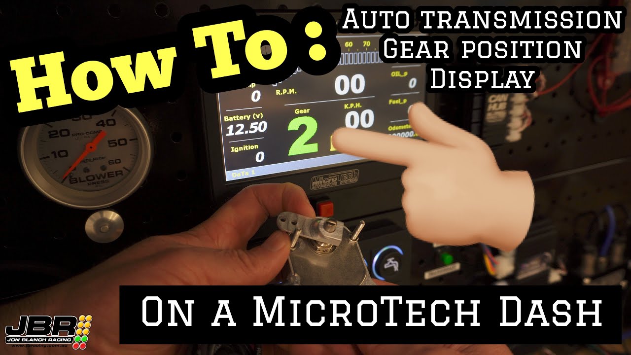 How to - Auto Transmission Gear Position Display on a MicroTech Pro ...
