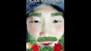 161225 Merry Christmas from BTS Namjoon!