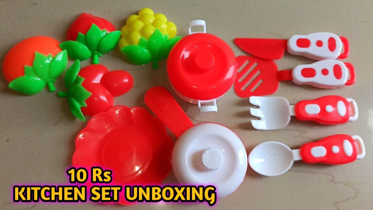 Little chef's Kitchen set Unboxing Miniature Kitchen set Unboxing