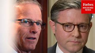 Johnson Asked If Thune's 'Last & Final' DHS Funding Offer Passes Senate, Can He Pass It In The House