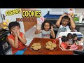 VLOG FAZENDO COOKIES AMERICANOS EM CASA | RECEITA DE COOKIE DE CHOCOLATE | ETHAN E LOLO NO BRASIL