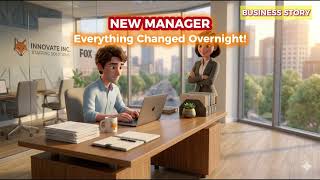 New Manager ⭐️ Business English Story!