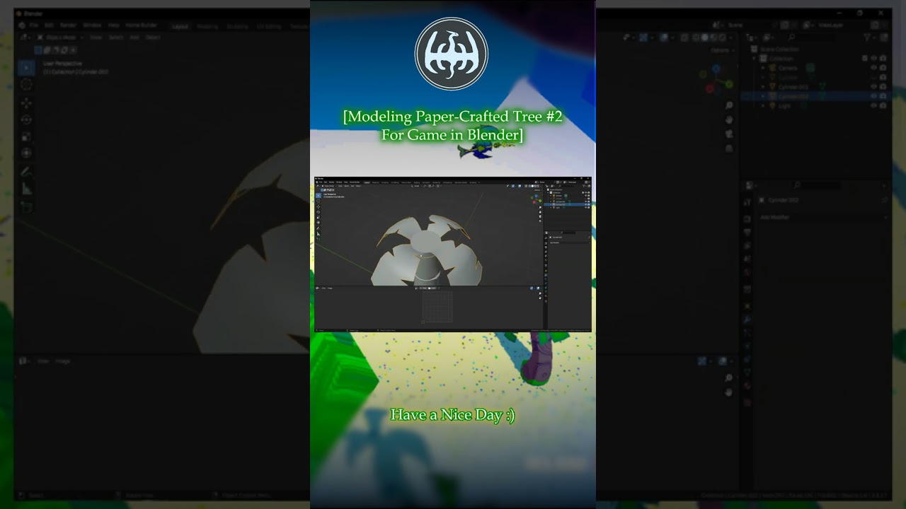 Modeling a Paper-Crafted 