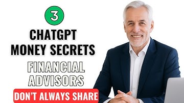 Top 3 ChatGPT (AI) Secrets Financial Advisors Don