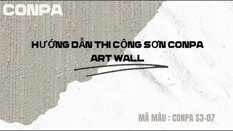 DỤNG CỤ SỐ 07 - THI CÔNG SƠN CÁT ARTWALL -  HOTLINE: 0989144448