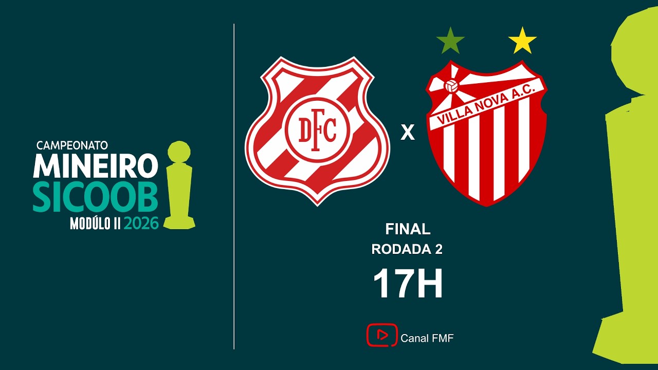 Democrata X Villa Nova - Rodada 2 Final - Mineiro Módulo II 2026