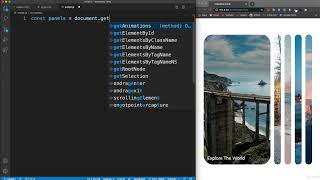 Expanding cards Effect with Html css and js|| Pt-3