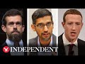 Live: Google and Facebook bosses testify in Senate hearing