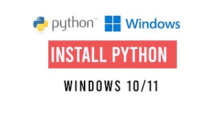 How to Install Python 3.12 on Windows 10/11 (2024)