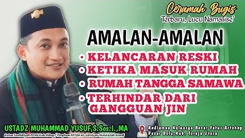 CERAMAH BUGIS TERBARU LUCU NAMALISE