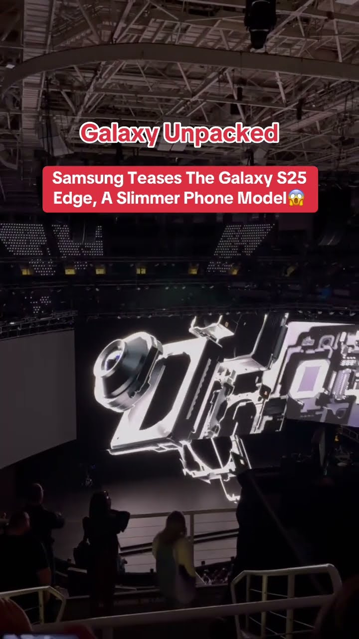 Samsung Teases the Galaxy S25 Edge
