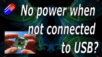 RC Fix: No power on flight controller when not connected to USB