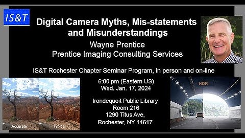 Digital Camera Myths, Mis-statements and Misunderstandings, by Wayne Prentice
