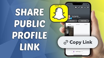 How to Share Public Profile Link on Snapchat - Copy Public Profile Link in Snapchat
