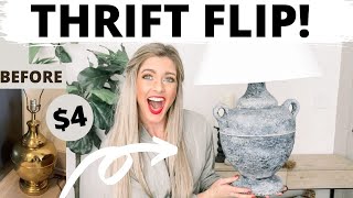 RESTORATION HARDWARE DUPE || THRIFT WITH ME || THRIFT FLIP