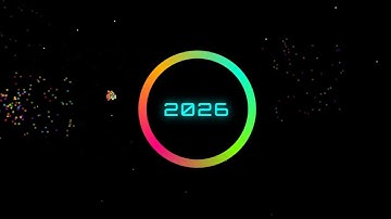 HAPPY NEW YEAR FIREWORKS 🎇🎆🎉 WEBSITE USING HTML CSS JAVASCRIPT CODE 🎥 #newyear2026 #htmlcssjs 🥳