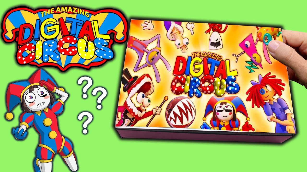 DIY The Amazing Digital Circus / 9 Game Blind Bag Creator GLITCH YouTube