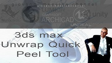 3ds max Unwrap: Quick Peel