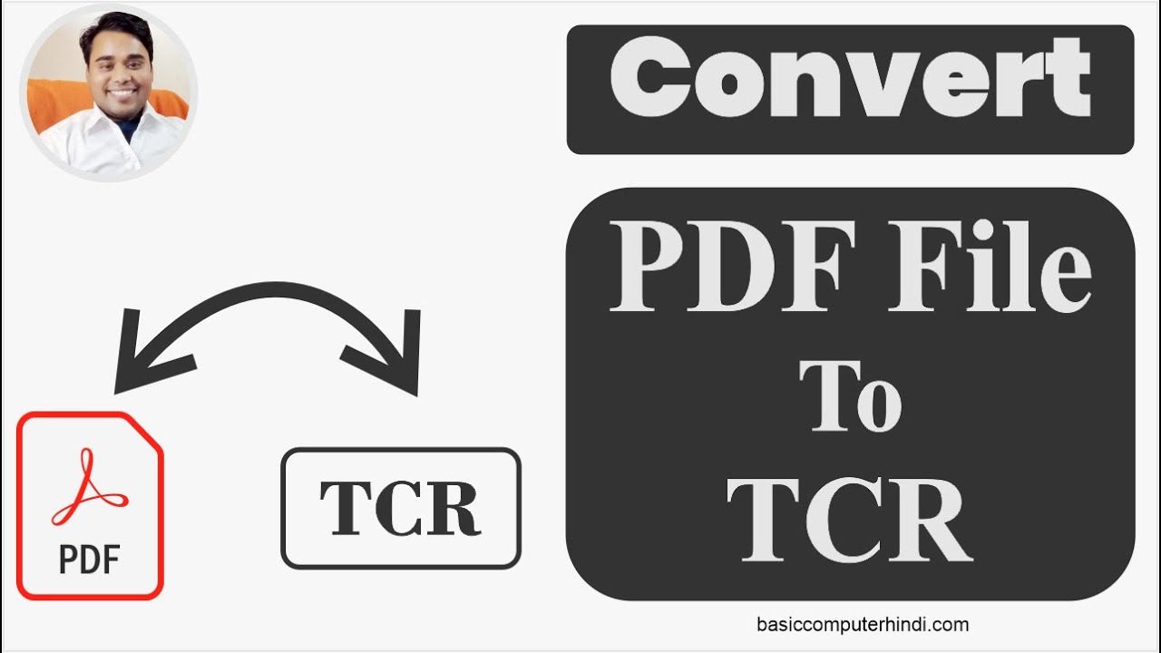 Pdf to tcr file convert | pdf to tcr | how to convert pdf to tcr - YouTube