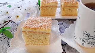 Ватный пирог. Wattekuchen. Очень нежный, пушистый, воздушный, вкусный. Настоящий торт