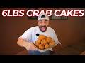 I ATE 20 JUMBO CRAB CAKES IN ONE SITTING - 6LB FOOD CHALLENGE - BOBBY CHEZ