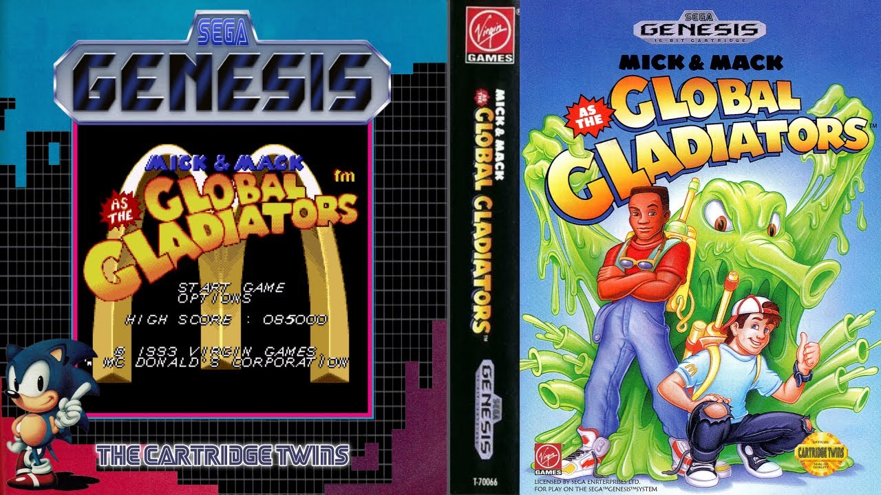 Global Gladiators Sega Mega Drive McDonalds (Gebraucht) in Steinach für CHF 19 – mit Lieferung