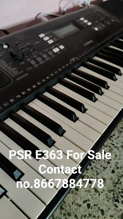 Yamaha Keyboard Psr E363 For Sale#keyboard