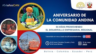 54 Aniversario de la Comunidad Andina