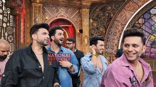 Karan Kundra ,Arjun Bijlani,Rahul Vaidya,Aly Goni Back To Back Masti Fun At Laughter Chefs Launch