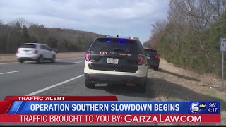 ‘Operation Southern Slow Down’ aims to reduce speed-related crashes in TN