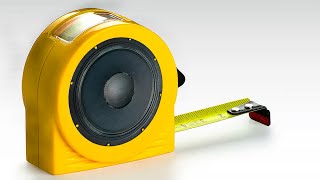 How to make a Powerful ️‍ Speaker from a Measuring Tape