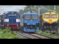 Indian railways freight trains at full speed  diesel vs electric action  part  2  indianrailways