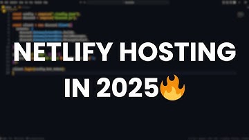 How to Deploy Your App on Netlify | Free Hosting Step-by-Step (2025)