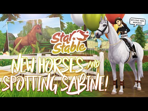 Buying NEW horses & an UPDATE on Sabine! | Star Stable Updates